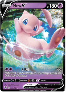 Mew V 69 /189 darkness-ablaze-69