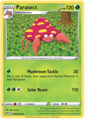 Parasect 4 /189 darkness-ablaze-4
