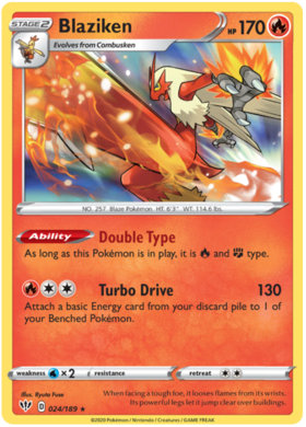 Blaziken 24 /189 darkness-ablaze-24