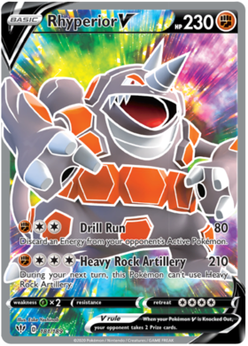 Rhyperior V 181 /189 darkness-ablaze-181