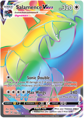 Salamence VMAX 194 /189 darkness-ablaze-194
