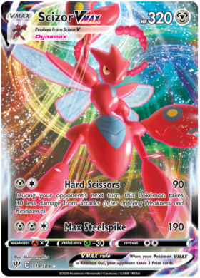 Scizor VMAX 119 /189 darkness-ablaze-119