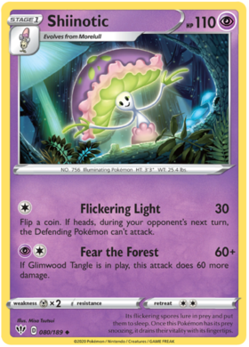 Shiinotic 80 /189 darkness-ablaze-80