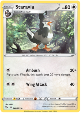 Staravia 146 /189 darkness-ablaze-146