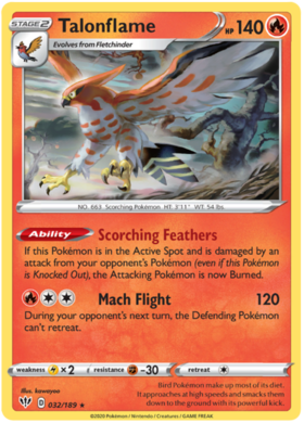 Talonflame 32 /189 darkness-ablaze-32