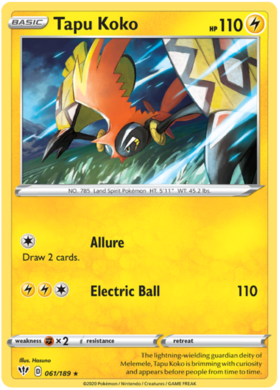 Tapu Koko 61 /189 darkness-ablaze-61