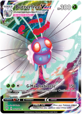 Butterfree VMAX 2 /189 darkness-ablaze-2