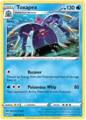 Toxapex 52 /189 darkness-ablaze-52