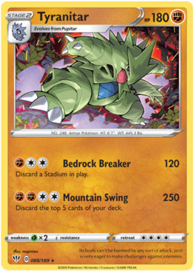 Tyranitar 88 /189
