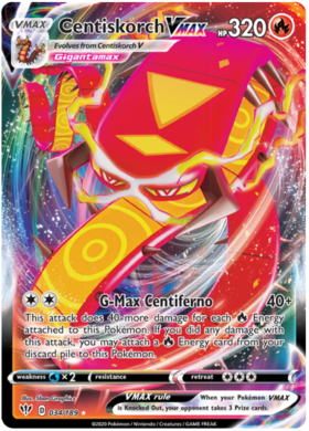 Centiskorch VMAX 34 /189 darkness-ablaze-34
