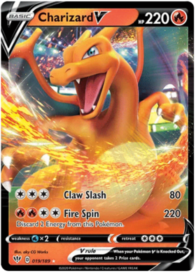 Charizard V 19 /189 darkness-ablaze-19