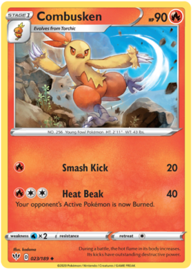Combusken 23 /189 darkness-ablaze-23