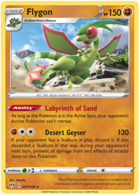 Flygon 91 /189 darkness-ablaze-91