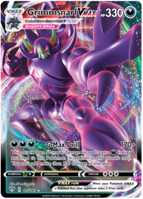 Grimmsnarl VMAX 115 /189 darkness-ablaze-115