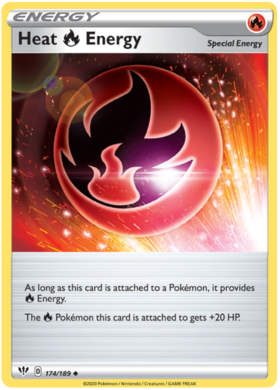 Heat Fire Energy 174 /189 darkness-ablaze-174