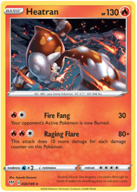 Heatran 25 /189 darkness-ablaze-25