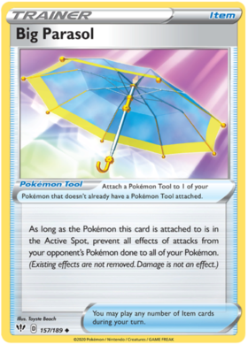 Big Parasol 157 /189 darkness-ablaze-157