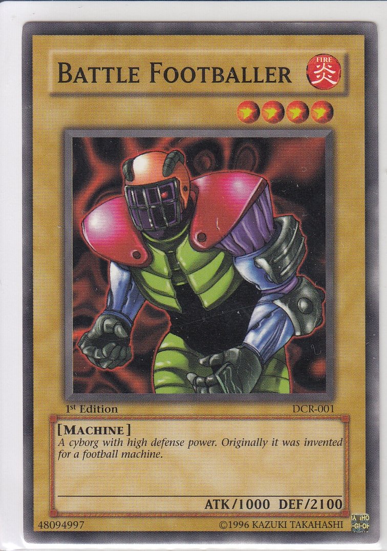Battle Footballer Dark Crisis dcr-001