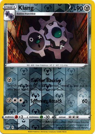 Klang 126/189 Reverse Holo darkness-ablaze-rh-108