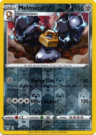 Melmetal 130/189 Reverse Holo darkness-ablaze-rh-111