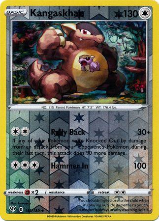 Kangaskhan 133/189 Reverse Holo darkness-ablaze-rh-114