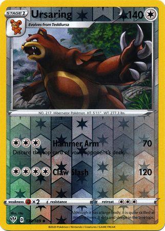 Ursaring 139/189 Reverse Holo