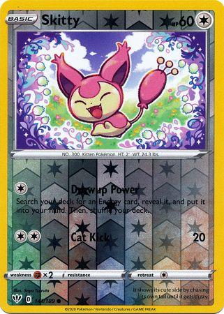 Skitty 141/189 Reverse Holo darkness-ablaze-rh-122
