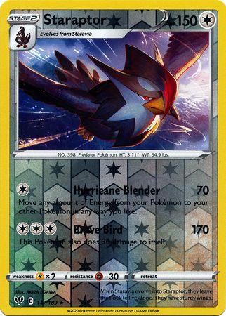 Staraptor 147/189 Reverse Holo darkness-ablaze-rh-126