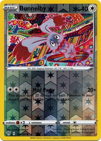 Bunnelby 150/189 Reverse Holo darkness-ablaze-rh-129