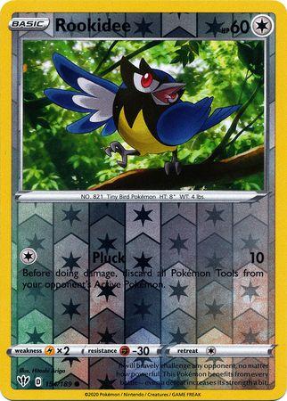 Rookidee 154/189 Reverse Holo darkness-ablaze-rh-133