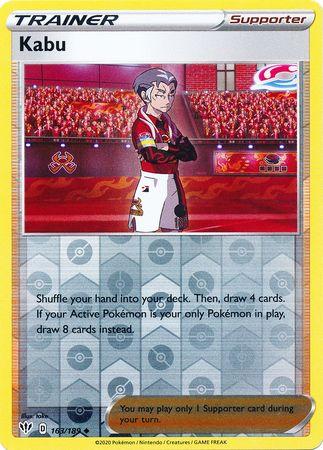 Kabu 163/189 Reverse Holo darkness-ablaze-rh-142