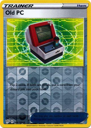 Old PC 164/189 Reverse Holo darkness-ablaze-rh-143