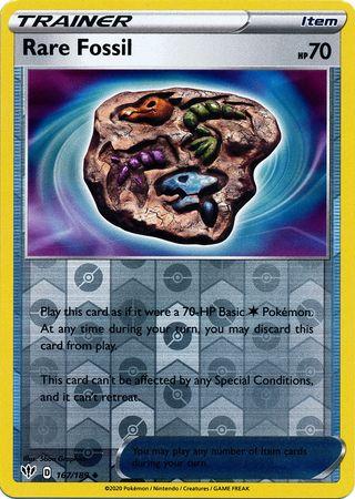 Rare Fossil 167/189 Reverse Holo darkness-ablaze-rh-146