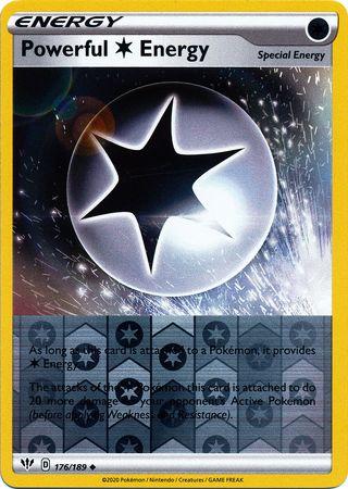 Powerful C Energy 176/189 Reverse Holo darkness-ablaze-rh-155