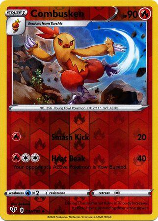 Combusken 023/189 Reverse Holo darkness-ablaze-rh-18