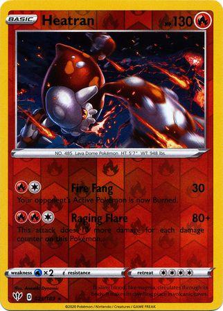 Heatran 025/189 Reverse Holo darkness-ablaze-rh-20