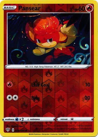 Pansear 026/189 Reverse Holo darkness-ablaze-rh-21