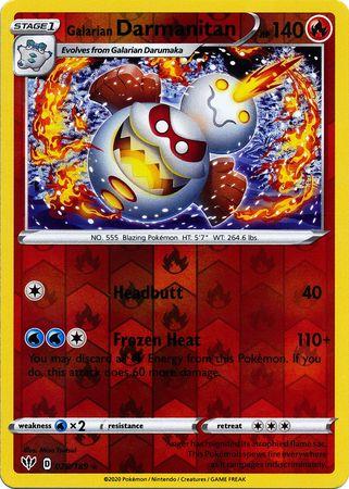 Galarian Darmanitan (28) 028/189 Reverse Holo darkness-ablaze-rh-23
