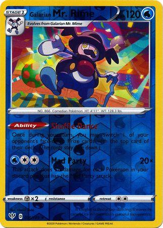 Galarian Mr. Rime 036/189 Reverse Holo darkness-ablaze-rh-29