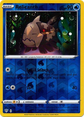 Relicanth 040/189 Reverse Holo darkness-ablaze-rh-33