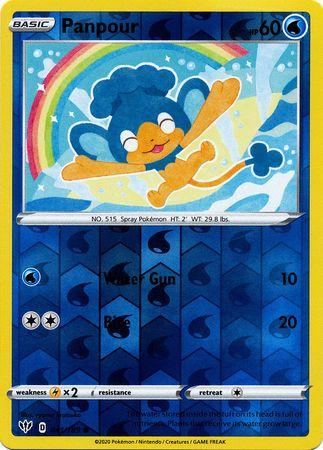 Panpour 041/189 Reverse Holo darkness-ablaze-rh-34