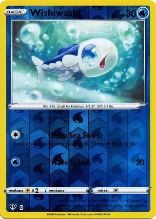 Wishiwashi 050/189 Reverse Holo darkness-ablaze-rh-43