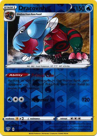 Dracovish 053/189 Reverse Holo darkness-ablaze-rh-46
