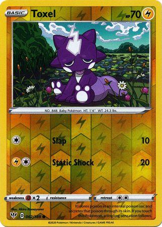 Toxel 062/189 Reverse Holo darkness-ablaze-rh-54
