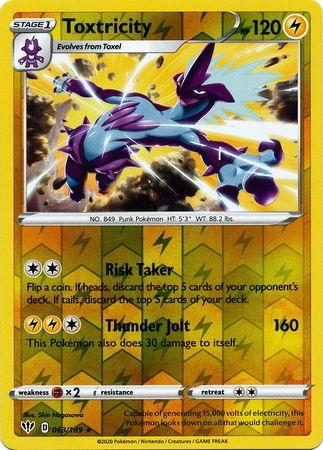 Toxtricity 063/189 Reverse Holo darkness-ablaze-rh-55