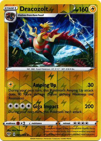 Dracozolt 065/189 Reverse Holo darkness-ablaze-rh-57