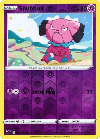 Snubbull 070/189 Reverse Holo darkness-ablaze-rh-61