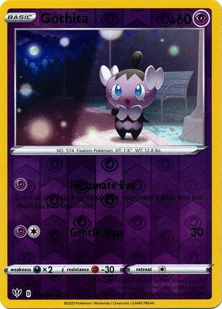 Gothita 073/189 Reverse Holo darkness-ablaze-rh-64