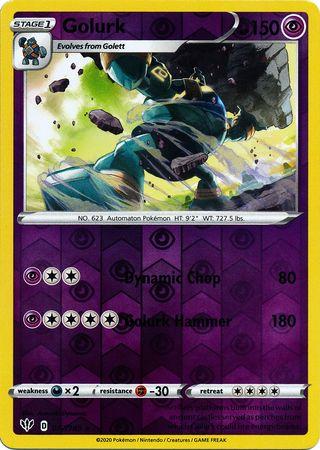 Golurk 077/189 Reverse Holo darkness-ablaze-rh-68