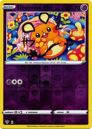 Dedenne 078/189 Reverse Holo darkness-ablaze-rh-69